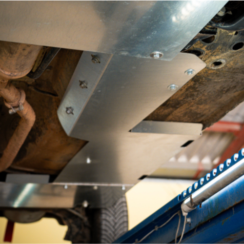 Plaque de Protection des Durites PEHD - Twingo Raid