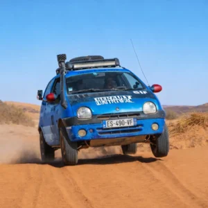 Location de Twingo préparée pour le Twingo Raid Maroc (Durée de la course)