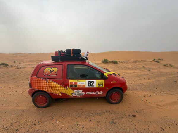 Location de Twingo préparée pour le Twingo Raid Bardenas (Durée de la course)